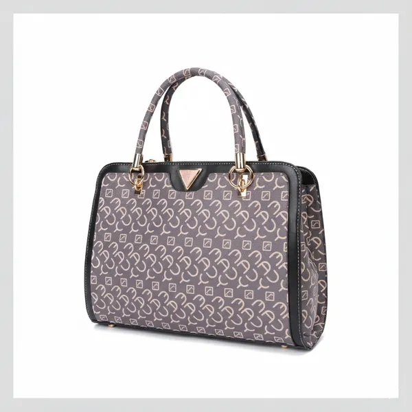 Grey_Polyurethane_(Pu)_Premium_Handbag_For_Women_By_Mady_Fashion