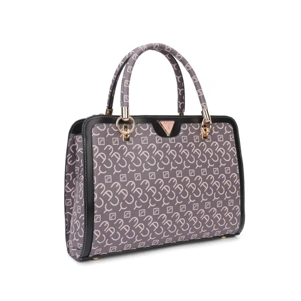 Grey_Polyurethane_(Pu)_Premium_Handbag_For_Women_By_Mady_Fashion