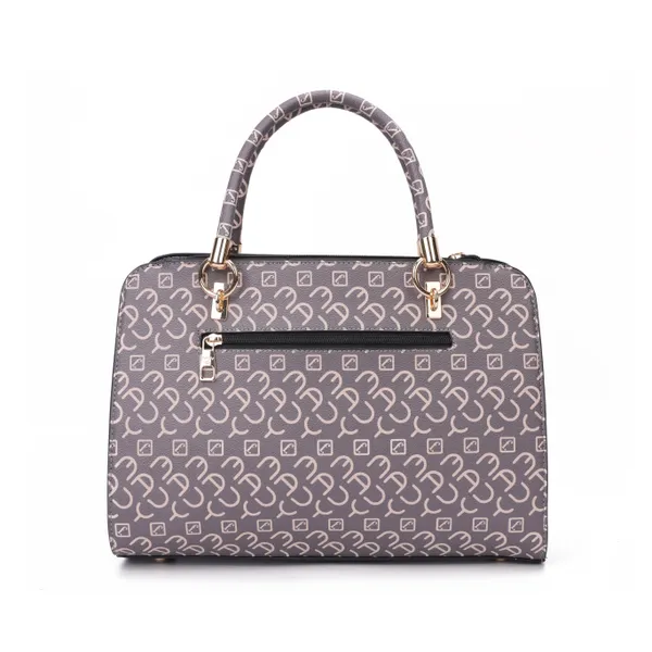Grey_Polyurethane_(Pu)_Premium_Handbag_For_Women_By_Mady_Fashion