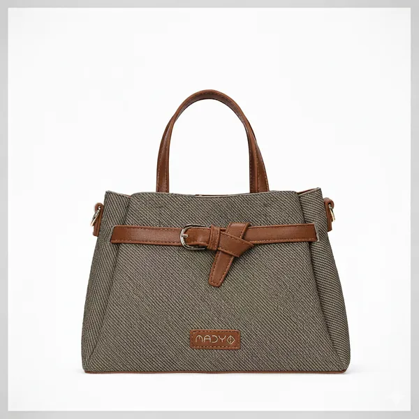 Green_And_Brown_Polyurethane_(Pu)_Premium_Hobos_&_Shoulder_Bags_For_Women_By_Mady_Fashion