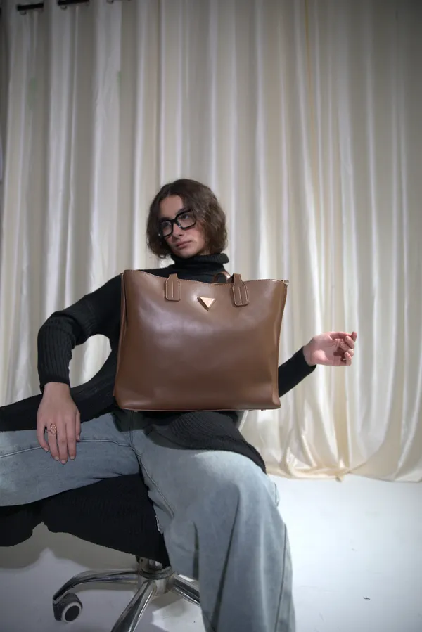 Brown_Polyurethane_(Pu)_Premium_Tote_Bag_For_Women_By_Mady_Fashion