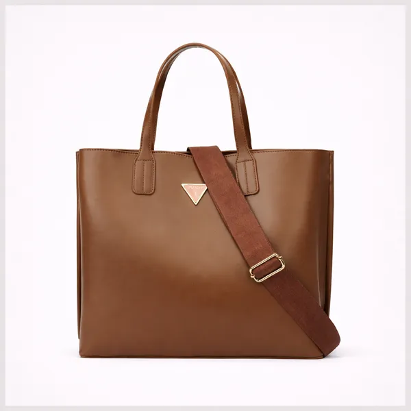 Brown_Polyurethane_(Pu)_Premium_Tote_Bag_For_Women_By_Mady_Fashion