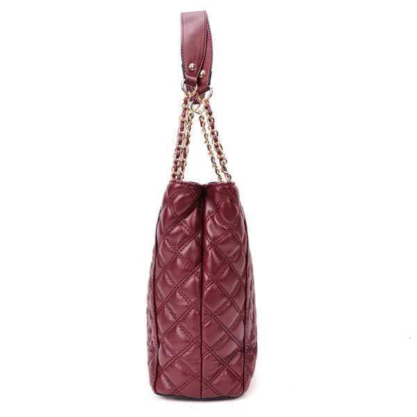 Maroon_Polyurethane_(Pu)_Premium_Hobos_&_Shoulder_Bags_For_Women_By_Mady_Fashion