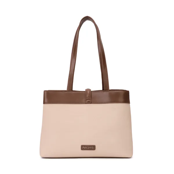 Brown_Polyurethane_(Pu)_Premium_Top_Handle_Bags_For_Women_By_Mady_Fashion