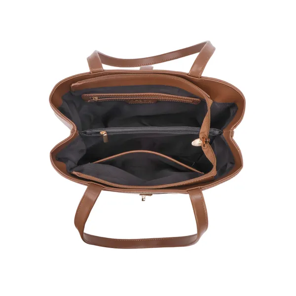 Brown_Polyurethane_(Pu)_Premium_Top_Handle_Bags_For_Women_By_Mady_Fashion