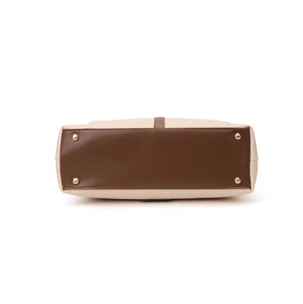 Brown_Polyurethane_(Pu)_Premium_Top_Handle_Bags_For_Women_By_Mady_Fashion