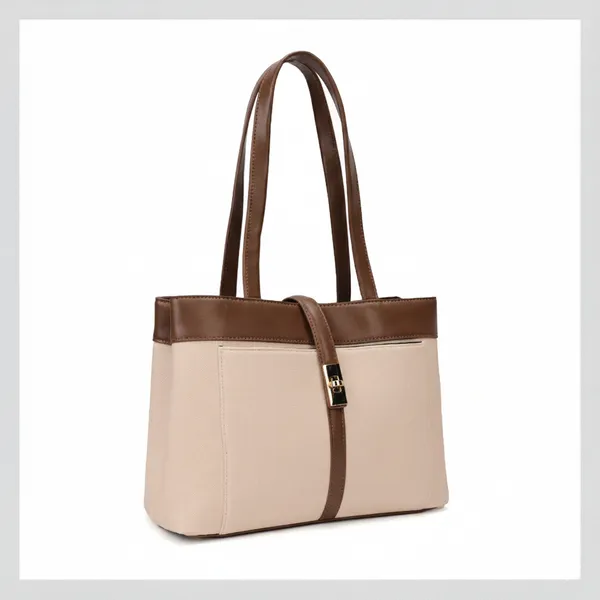 Brown_Polyurethane_(Pu)_Premium_Top_Handle_Bags_For_Women_By_Mady_Fashion