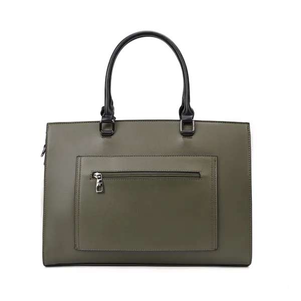 Green_Polyurethane_(Pu)_Premium_Office_Bags_For_Women_By_Mady_Fashion
