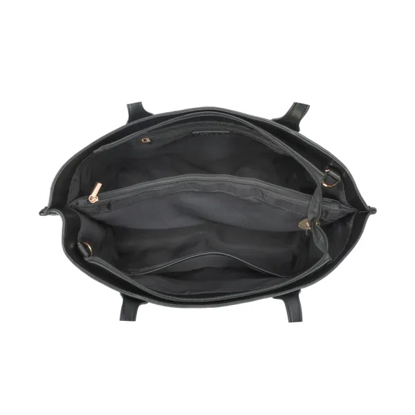 Black_Polyurethane_(Pu)_Premium_Tote_Bag_For_Women_By_Mady_Fashion