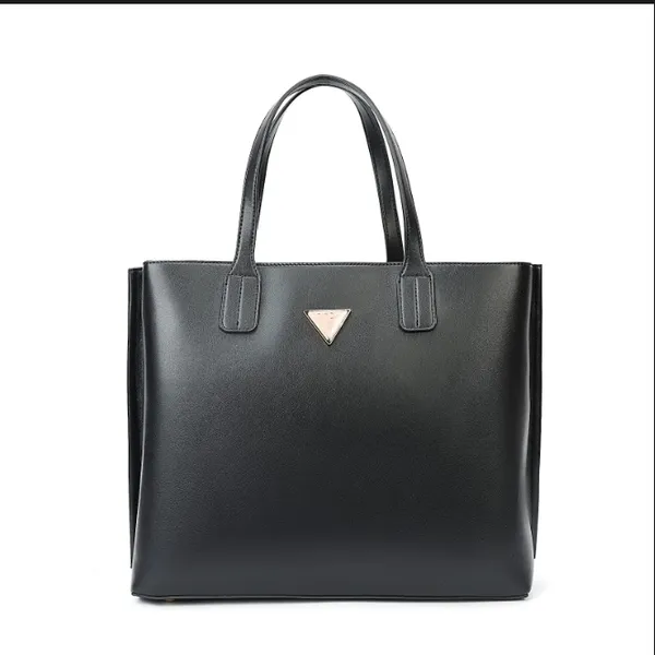 Black_Polyurethane_(Pu)_Premium_Tote_Bag_For_Women_By_Mady_Fashion