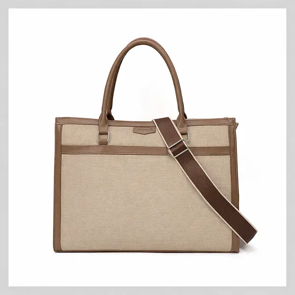 Brown_And_Tan_Polyurethane_(Pu)_Premium_Handbag_For_Women_By_Mady_Fashion