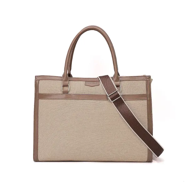 Brown_And_Tan_Polyurethane_(Pu)_Premium_Handbag_For_Women_By_Mady_Fashion