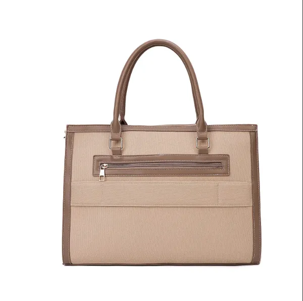 Brown_And_Tan_Polyurethane_(Pu)_Premium_Handbag_For_Women_By_Mady_Fashion