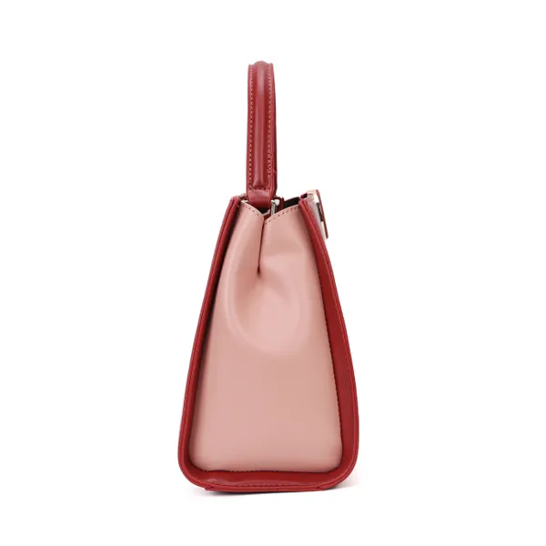 Red_Polyurethane_(Pu)_Premium_Top_Handle_Bags_For_Women_By_Mady_Fashion