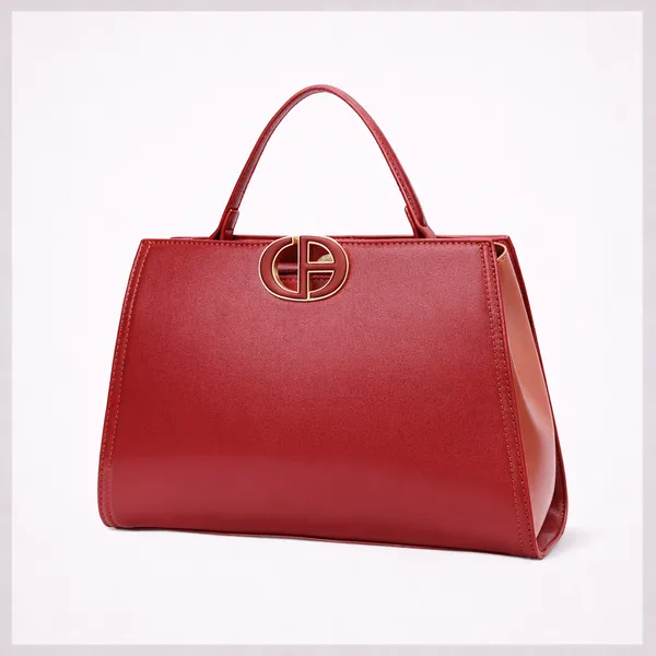 Red_Polyurethane_(Pu)_Premium_Top_Handle_Bags_For_Women_By_Mady_Fashion