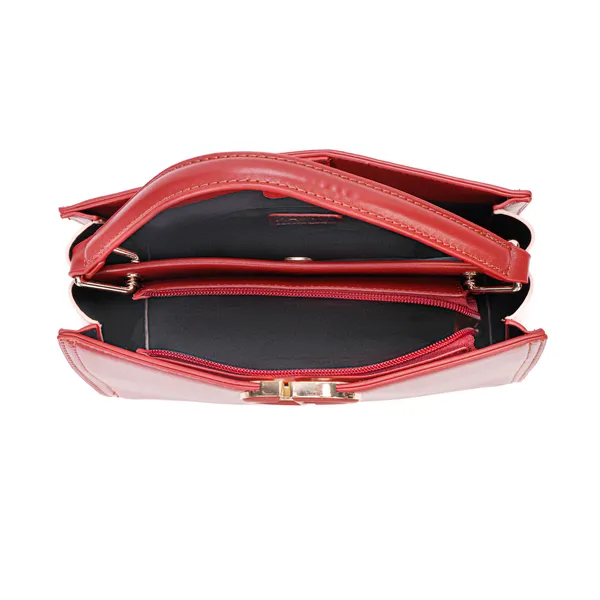 Red_Polyurethane_(Pu)_Premium_Top_Handle_Bags_For_Women_By_Mady_Fashion