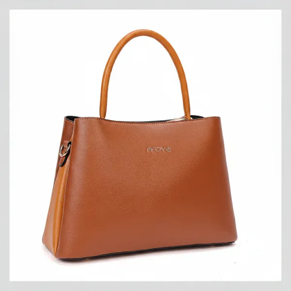 Brown_Polyurethane_(Pu)_Premium_Top_Handle_Bags_For_Women_By_Mady_Fashion