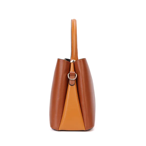 Brown_Polyurethane_(Pu)_Premium_Top_Handle_Bags_For_Women_By_Mady_Fashion