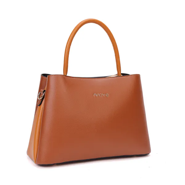Brown_Polyurethane_(Pu)_Premium_Top_Handle_Bags_For_Women_By_Mady_Fashion