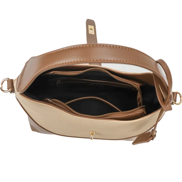 Apricot_Polyurethane_(Pu)_Premium_Hobos_&_Shoulder_Bags_For_Women_By_Mady_Fashion