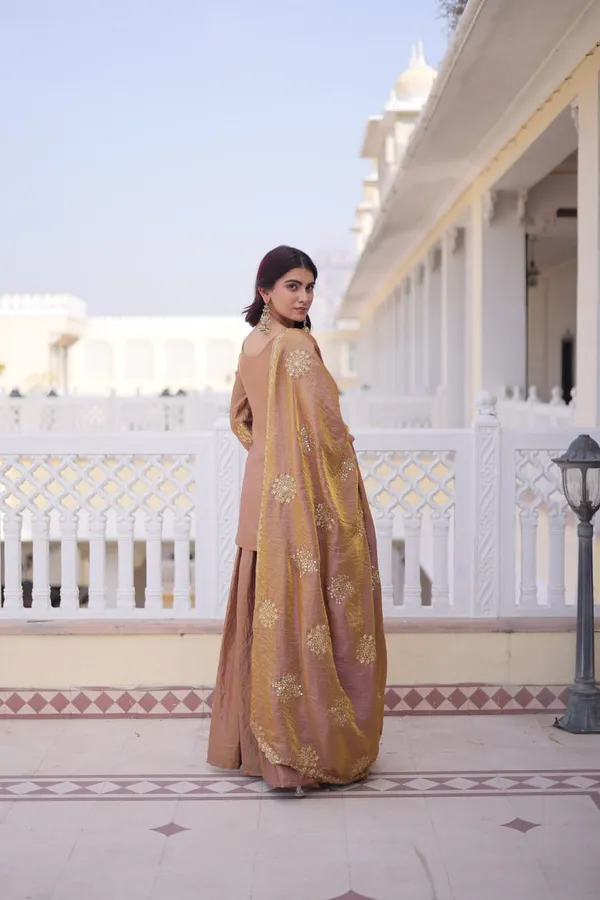 Premium_Brown_Pakistani_Sharara_Suit_With_Zari_Sequins_Work_-_Festive_Ready_Desiger_Set