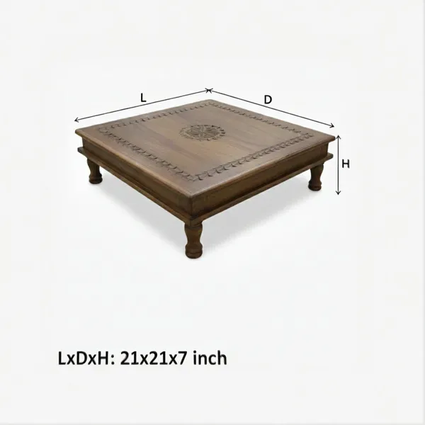 Brown_Mango_Wood_Bajot_Chowki_Floor_Pedestal_For_Home_Decor_&_Puja_Use