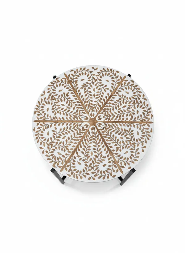 White_Mango_Wood_Mirage_Side_Table_For_Home_Decor