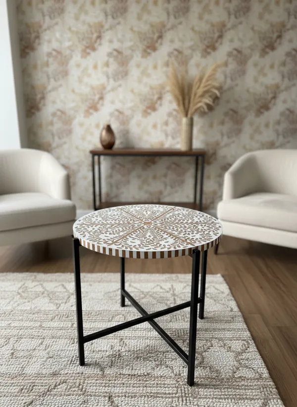 White_Mango_Wood_Mirage_Side_Table_For_Home_Decor