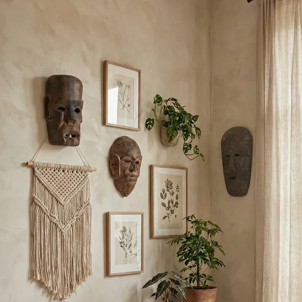 Brown_Teak_Wood_Tribal_Nomad_Masks_For_Home_&_Office_Use_(Set_of_1)