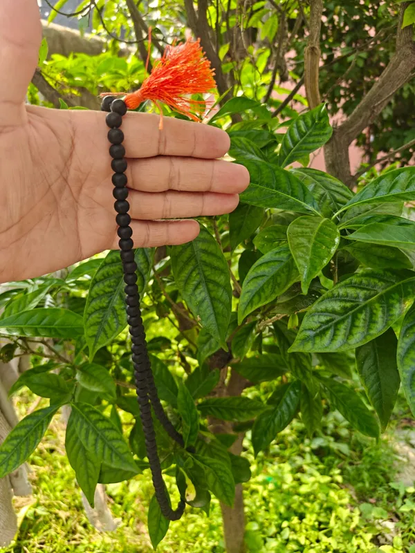 Karungali_Mala__(Black_Ebony_wood_Mala)_108_Beads_