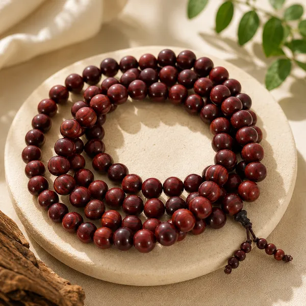 Red_Sandalwood_Mala_108_Bead