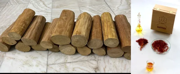 Pure_White_Sandalwood_Heartwood_Stick__50_Gm__And_Saffron_Pure_Organic_Kashmiri_1_Gm_Combo_