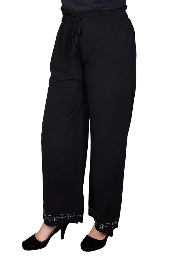 Black_Denim_Premium_Palazzo_For_Women