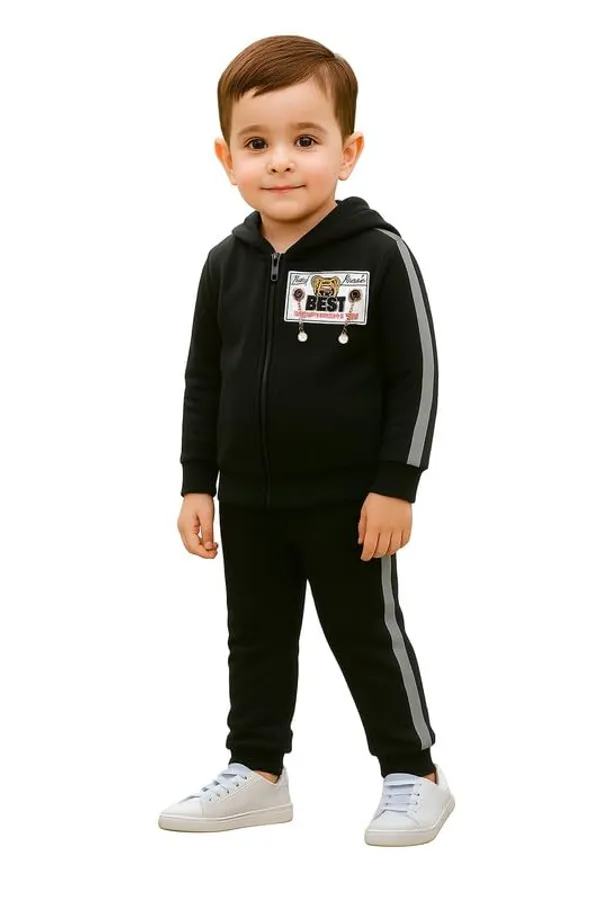 Black_Jacquard_Premium_Sweatshirt_And_Pants_For_Kids_Boy