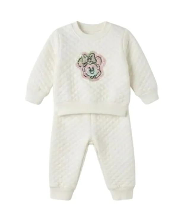 Off_White_Jacquard_Premium_Jacket_And_Pants_For_Girls_Kids