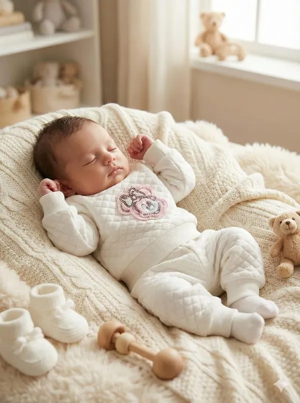Off_White_Jacquard_Premium_Jacket_And_Pants_For_Girls_Kids