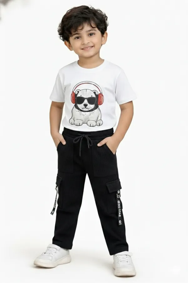 Black_Jacquard_Premium_Pant_For_Kids_Boy