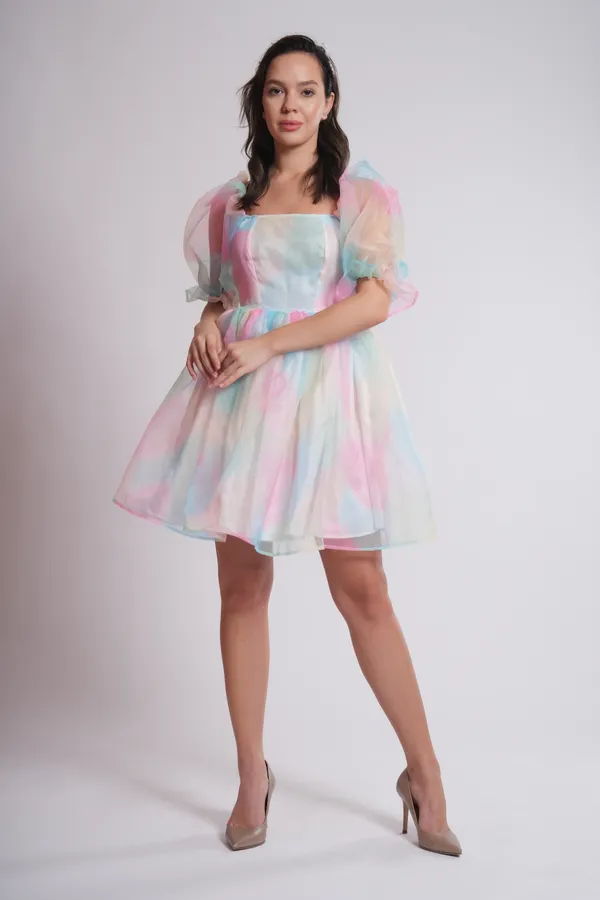 Women's_Pure_Cotton_Pastel_Puff_Dress_of_Multicolor_|_Comfortable_&_Elegant_Everyday_Wear