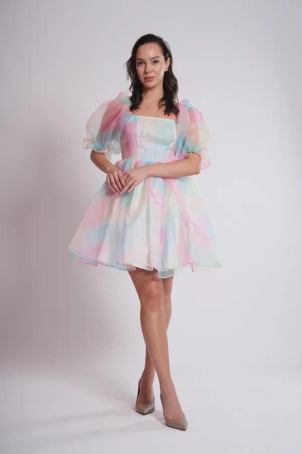 Women's_Pure_Cotton_Pastel_Puff_Dress_of_Multicolor_|_Comfortable_&_Elegant_Everyday_Wear