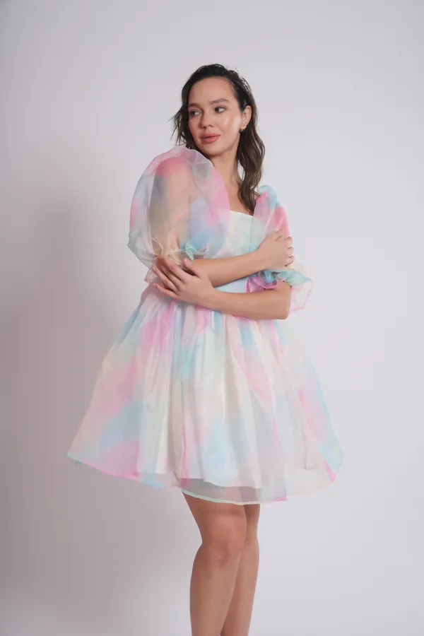 Women's_Pure_Cotton_Pastel_Puff_Dress_of_Multicolor_|_Comfortable_&_Elegant_Everyday_Wear