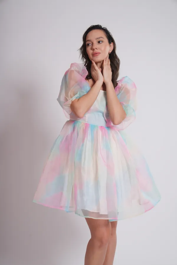 Women's_Pure_Cotton_Pastel_Puff_Dress_of_Multicolor_|_Comfortable_&_Elegant_Everyday_Wear