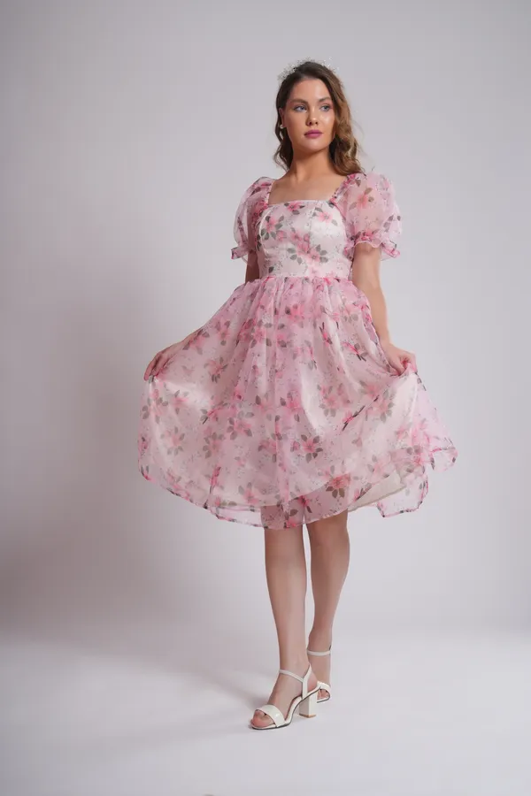 Women's_Pure_Cotton_Wild_Peony_Dress_of_Pink_Color_|_Comfortable_&_Elegant_Everyday_Wear