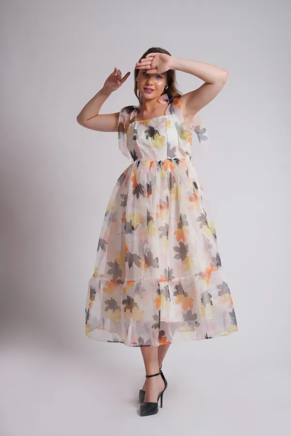 Women's_Pure_Cotton_Mellow_Dress_of_Multicolor_|_Comfortable_&_Elegant_Everyday_Wear
