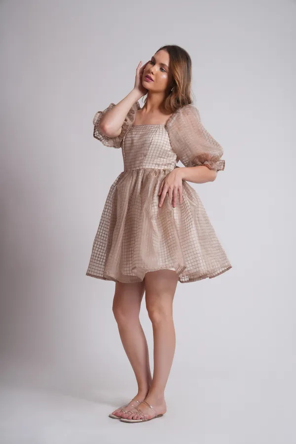 Women's_Pure_Cotton_Dahlia_Dress_of_Beige_Color_|_Comfortable_&_Elegant_Everyday_Wear
