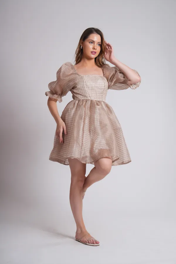 Women's_Pure_Cotton_Dahlia_Dress_of_Beige_Color_|_Comfortable_&_Elegant_Everyday_Wear