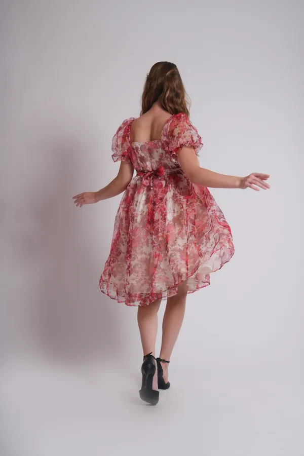 Women's_Pure_Cotton_Autumn_Rose_Dress_of_Multicolor_|_Comfortable_&_Elegant_Everyday_Wear