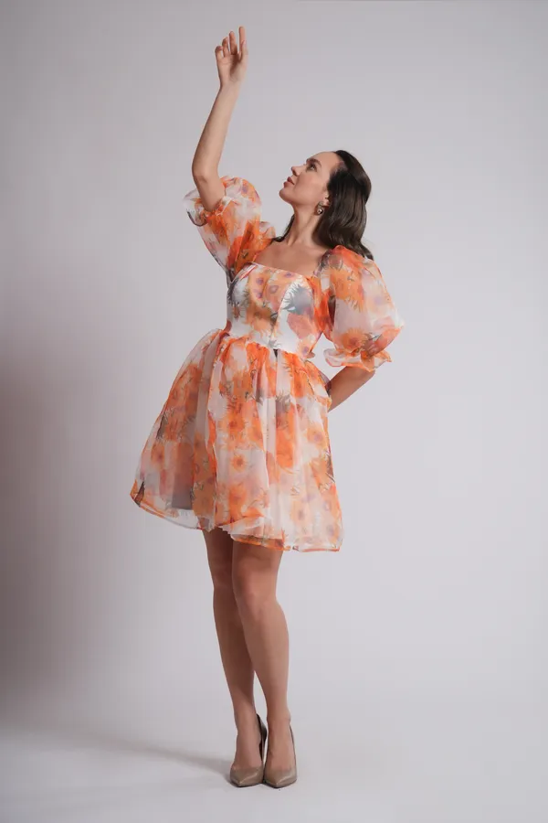 Women's_Pure_Cotton_Van_Sunflower_Dress_of_Multicolor_|_Comfortable_&_Elegant_Everyday_Wear