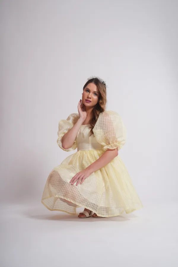 Women's_Pure_Cotton_Delilah_Dress_of_Lemon_Color_|_Comfortable_&_Elegant_Everyday_Wear