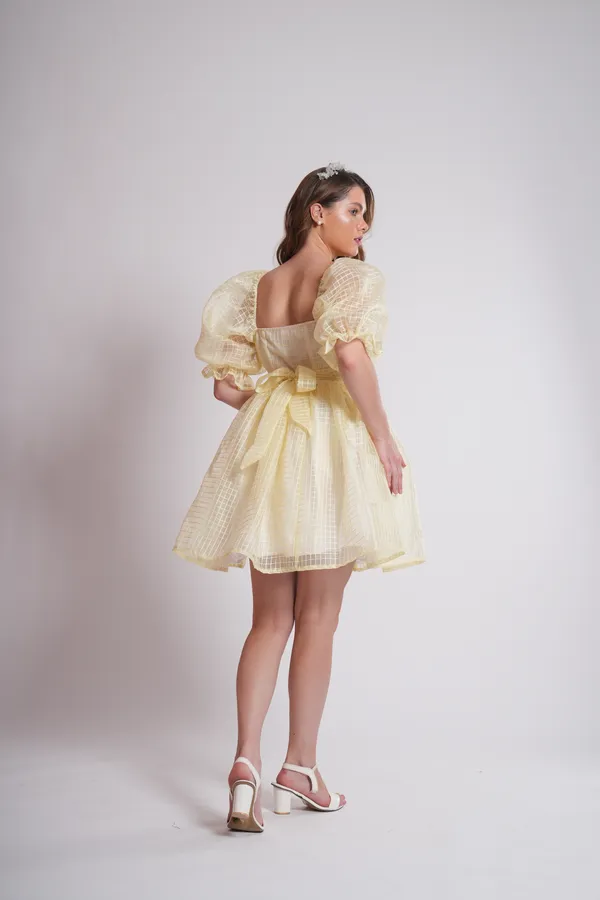 Women's_Pure_Cotton_Delilah_Dress_of_Lemon_Color_|_Comfortable_&_Elegant_Everyday_Wear