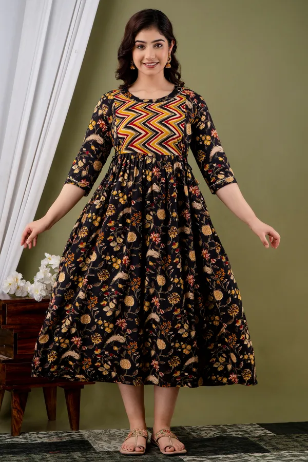 Women'S_Pure_Cotton_Printed_Maternity_Dress_Of_Multicolour_|_Comfortable_And_Elegant_Everyday_Wear